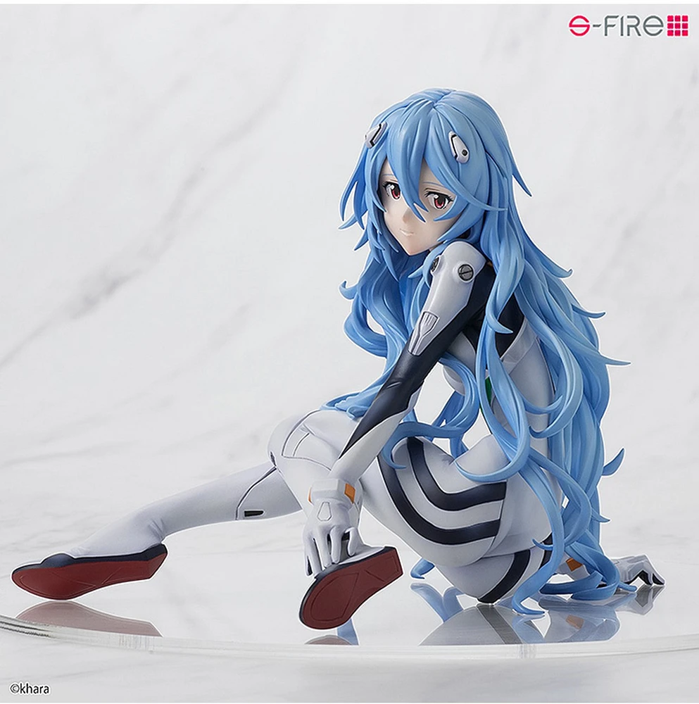 Evangelion: 3.0+1.0 Thrice Upon a Time" Rei Ayanami Long Hair Ver. Sega s-fire 1/7 Scale Figure 