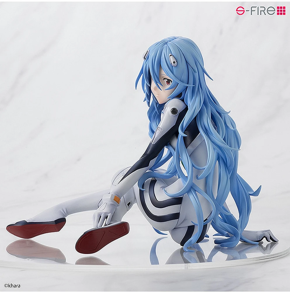 Evangelion: 3.0+1.0 Thrice Upon a Time" Rei Ayanami Long Hair Ver. Sega s-fire 1/7 Scale Figure 