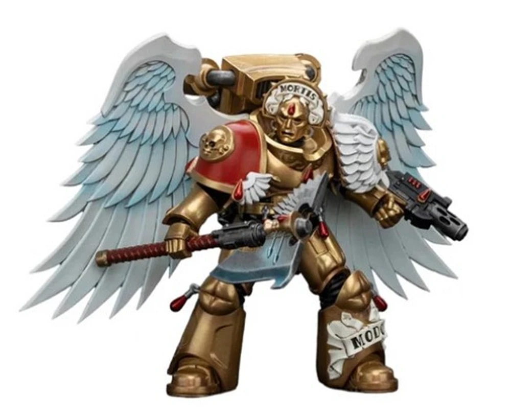 Warhammer Blood Angels Sanguinary Guard with Encarmine Axe and Inferno Pistol