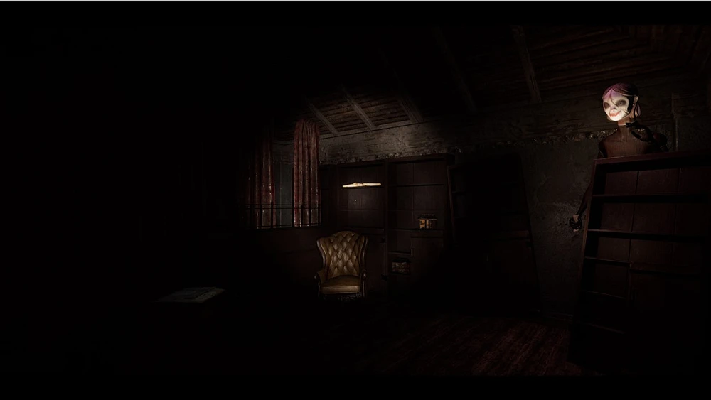 Dollhouse Behind the Broken Mirror