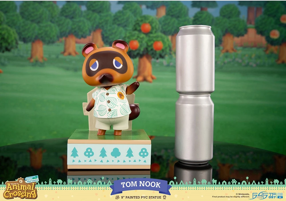First 4 Figures 9" PVC Animal Crossing:  New Horizons - Tom Nook Figure 