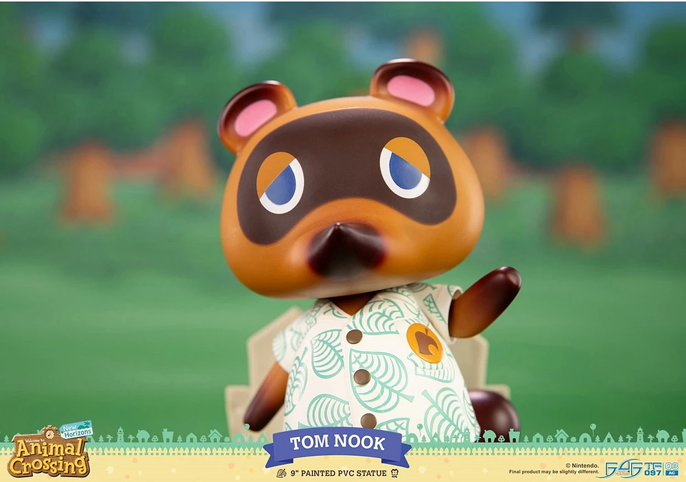 First 4 Figures 9" PVC Animal Crossing:  New Horizons - Tom Nook Figure 