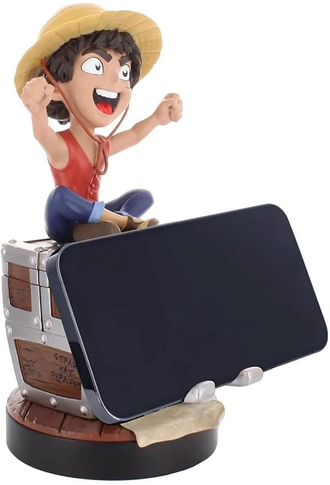 One Piece - Luffy - Contrôleur et support de téléphone d'origine Cable Guys 