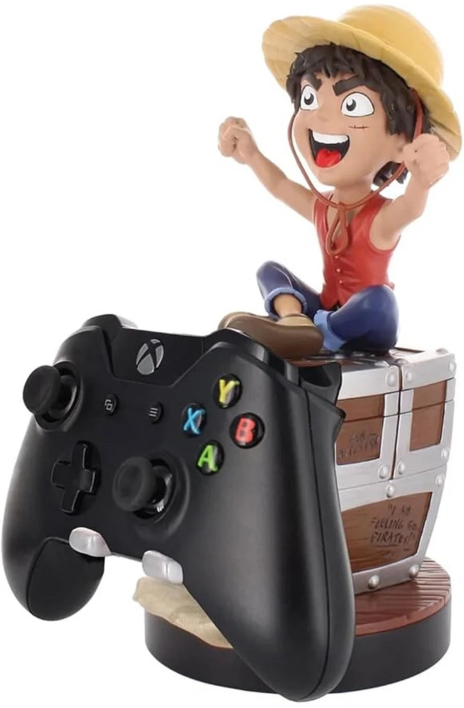 One Piece - Luffy - Contrôleur et support de téléphone d'origine Cable Guys 