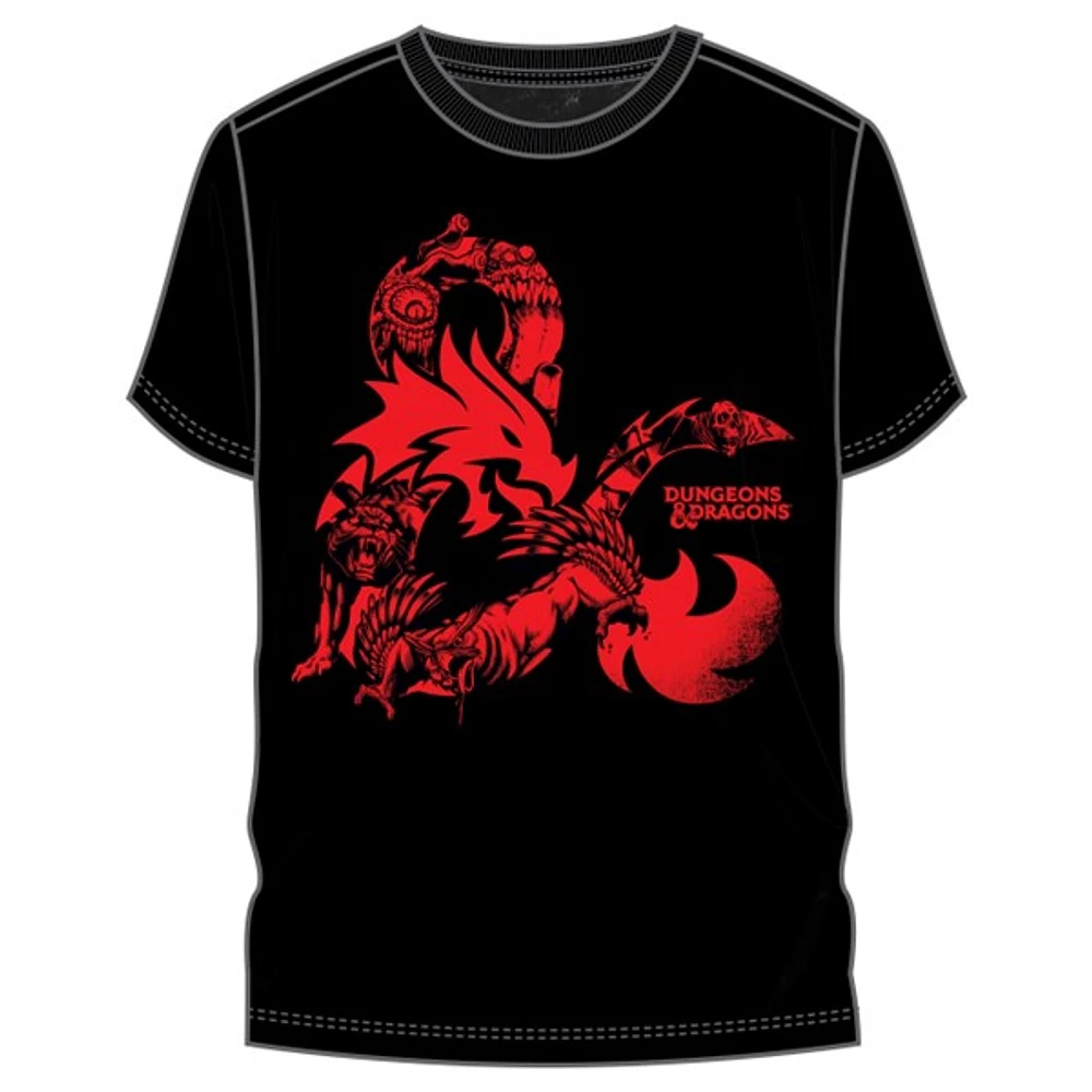 Dungeons & Dragons Logo Black Tee