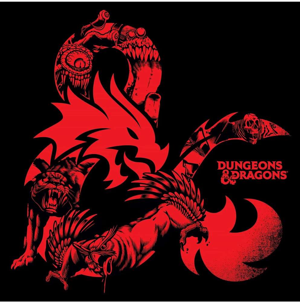 Dungeons & Dragons Logo Black Tee