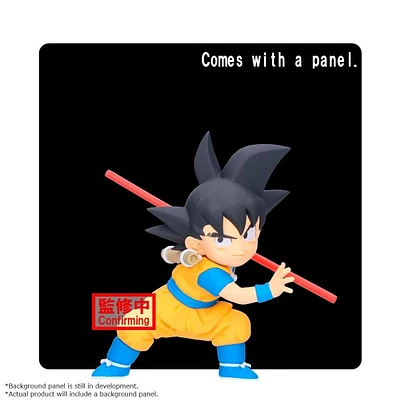 Dragon Ball Son Goku Figure with Panel 