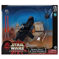 Star Wars The Black Series Darth Maul & Sith Speeder 