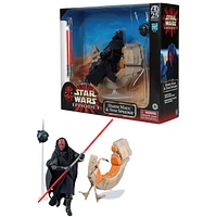 Star Wars The Black Series Darth Maul & Sith Speeder 