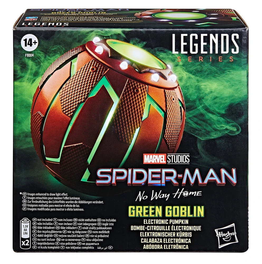 Marvel Legends Series Green Goblin Roleplay Electronic Pumpkin 