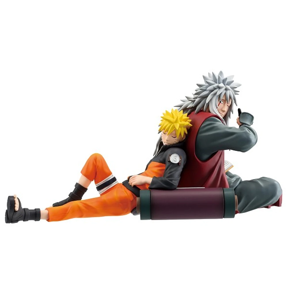 Naruto Shippuden Masterlise Ichibansho Legendary Sannin Naruto Uzumaki & Jiraiya Figure
