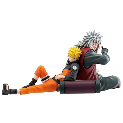 Naruto Shippuden Masterlise Ichibansho Legendary Sannin Naruto Uzumaki & Jiraiya Figure 