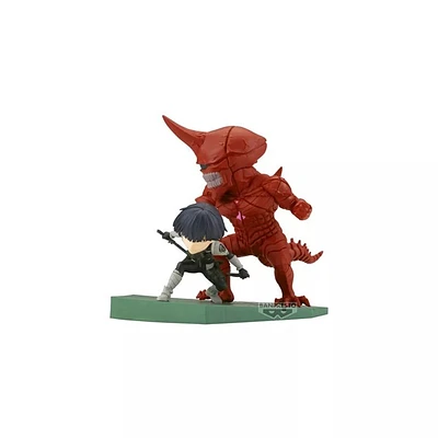 Kaiju No. 8 - Banpresto World Collectable Figure Log Stories - Soshiro Hoshina vs Kaiju no.10 Figure 