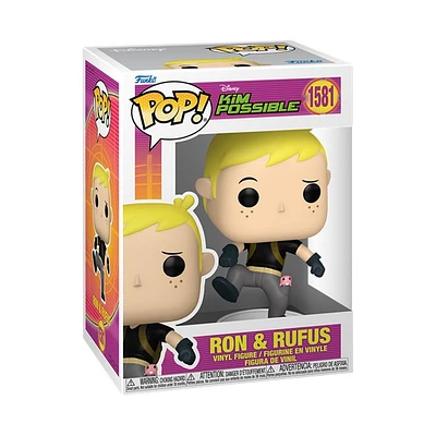 POP! Disney Kim Possible Ron & Rufus 