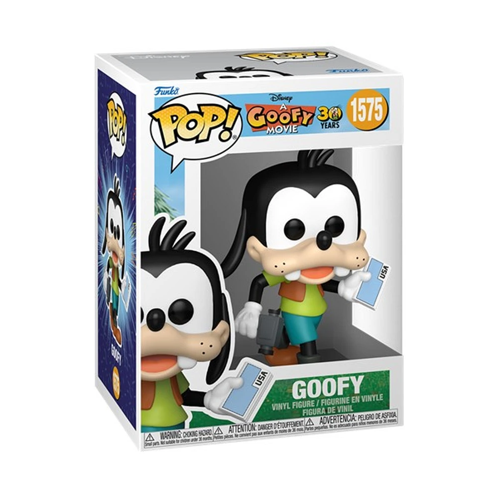 POP! Disney A Goofy Movie Goofy with Map (30th Anniversary) 