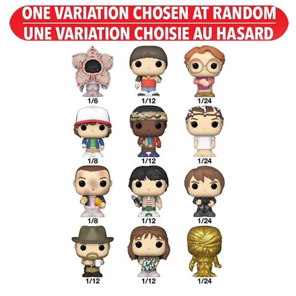 Bitty POP! Mystery Stranger Things Season One Singles – Une variation choisie au hasard