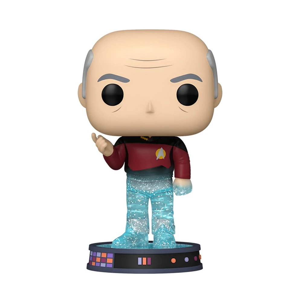 POP! Plus Star Trek Jean-Luc Picard (Transporter Glitter) 