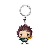 POP! Keychain Demon Slayer Tanjiro Kamado Sun Breathing 