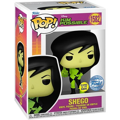 POP! Kim Possible - Shego Glow-in-the-Dark Vinyl Figure 