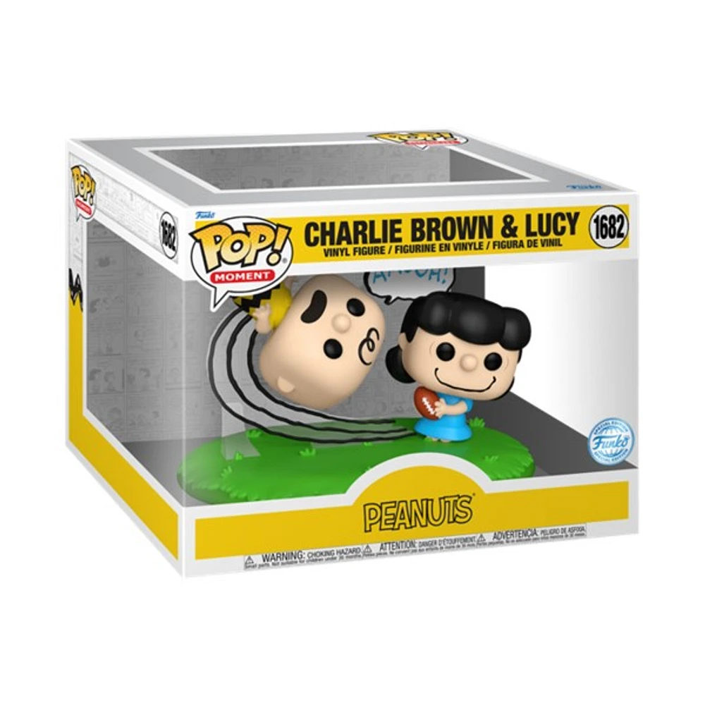 POP! Moment Peanuts Charlie Brown & Lucy 