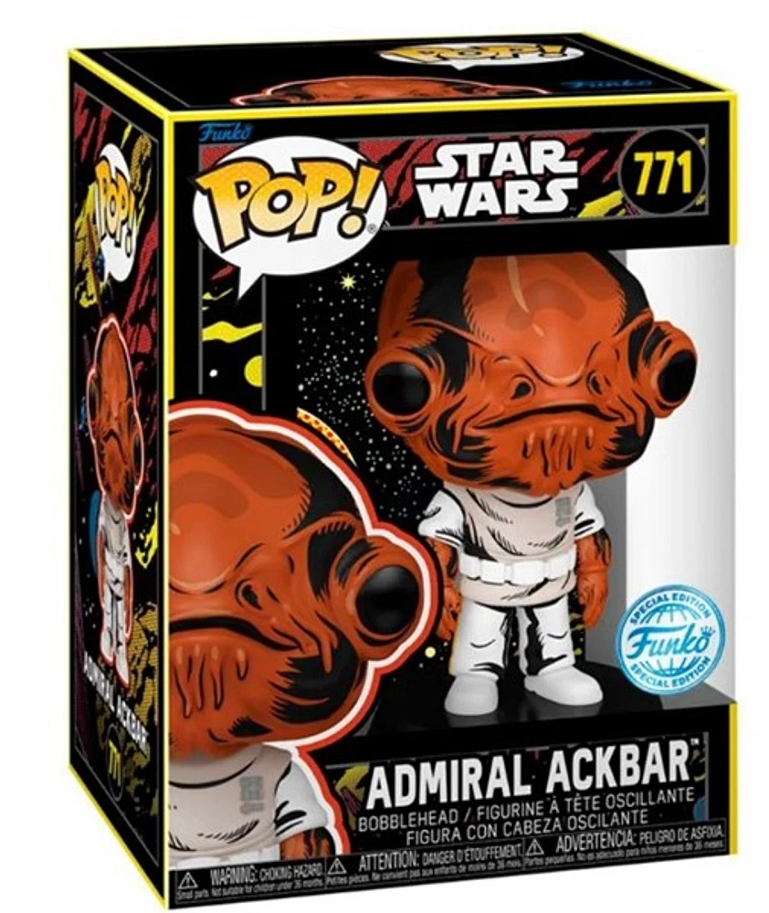 POP! Star Wars Retro Admiral Ackbar