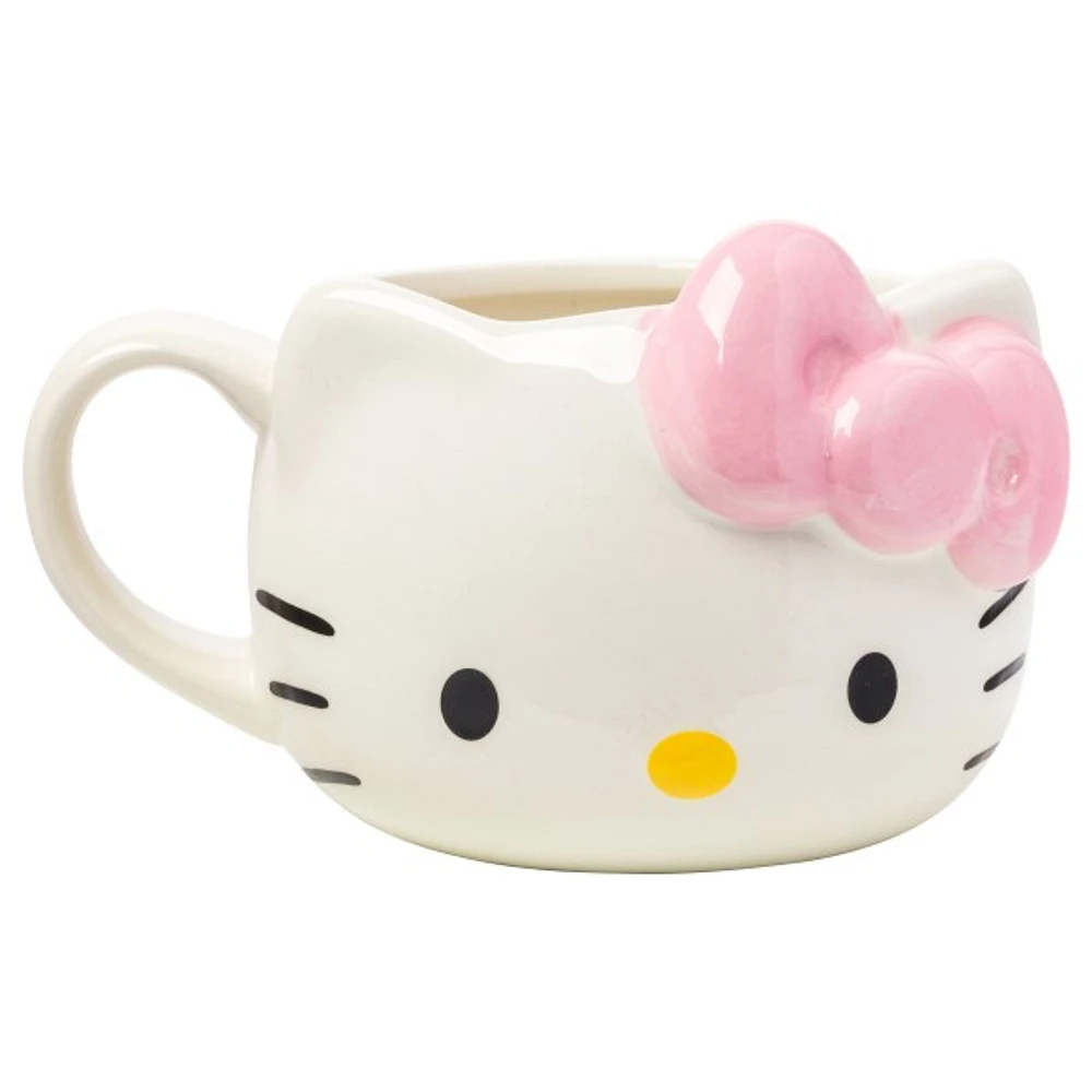 Hello Kitty Pink Bow Sculpted Mug 