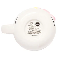 Tasse sculptée avec nœud rose Hello Kitty 