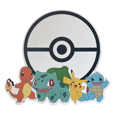Décoration murale Pokémon Starters 