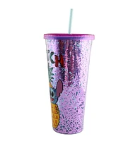 Stitch Confetti Pinapple Tumbler 