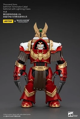 Warhammer The Horus Heresy Action Figure 1/18 Thousand Sons Sekhmet Terminator Cabal Sekhmet With Li 