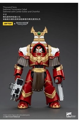 Warhammer The Horus Heresy Action Figure 1/18 Thousand Sons Sekhmet Terminator Cabal Sekhmet with Co 