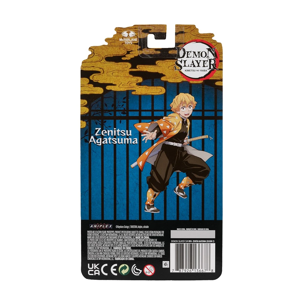 Demon Slayer Zenitsu Agatsuma 5-Inch Action Figure 