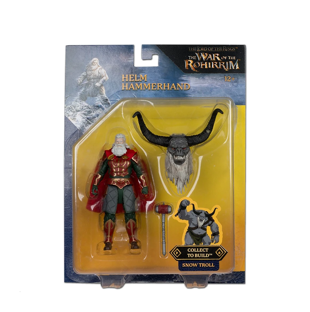 The Lord of Rings: The War of the Rohirrim Helm Hammerhand 4-Inch Build-A Figure 