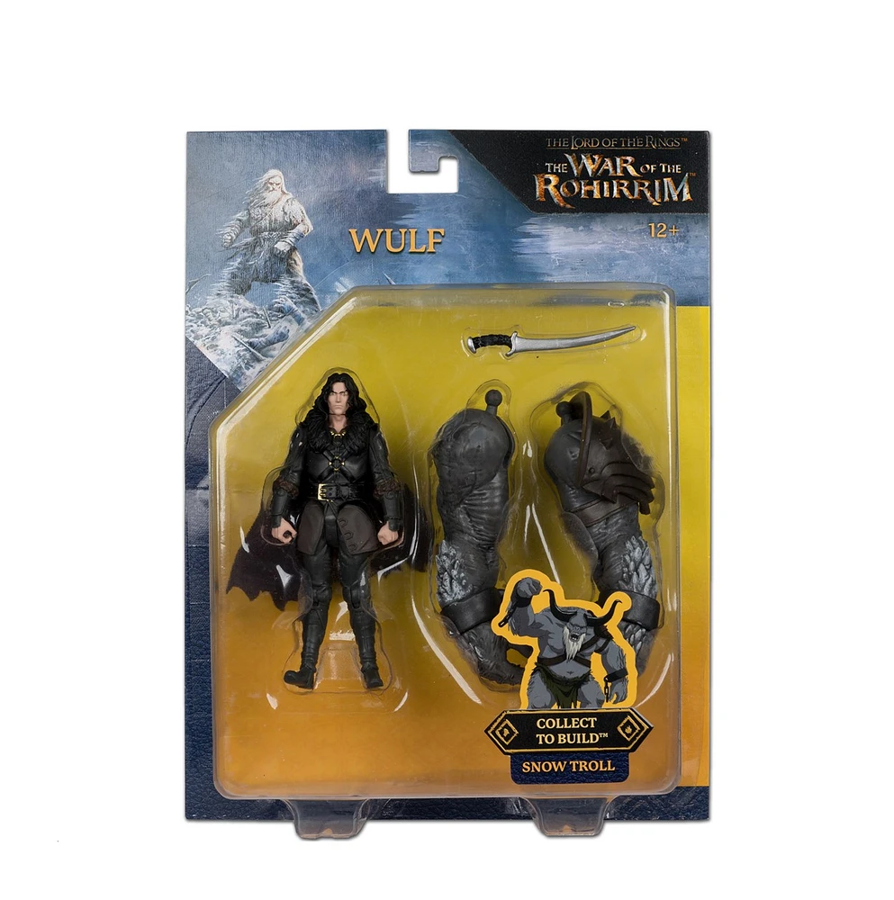 The Lord of Rings: The War of the Rohirrim Wulf 4-Inch Build-A Figure 