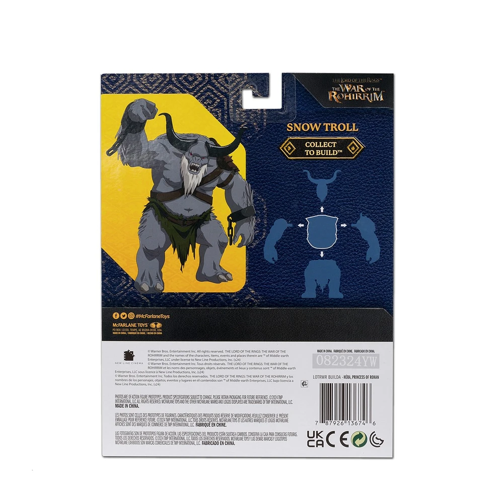 The Lord of Rings: The War of the Rohirrim Hera (Princess of Rohan) 4-Inch Build-A Figure 