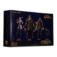 The Lord of Rings: The War of the Rohirrim 4-Inch Action Figure Gold Label 4 pack  