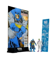 DC Direct Page Punchers 2pk Batman & The Joker 3-Inch Figures with Comic 