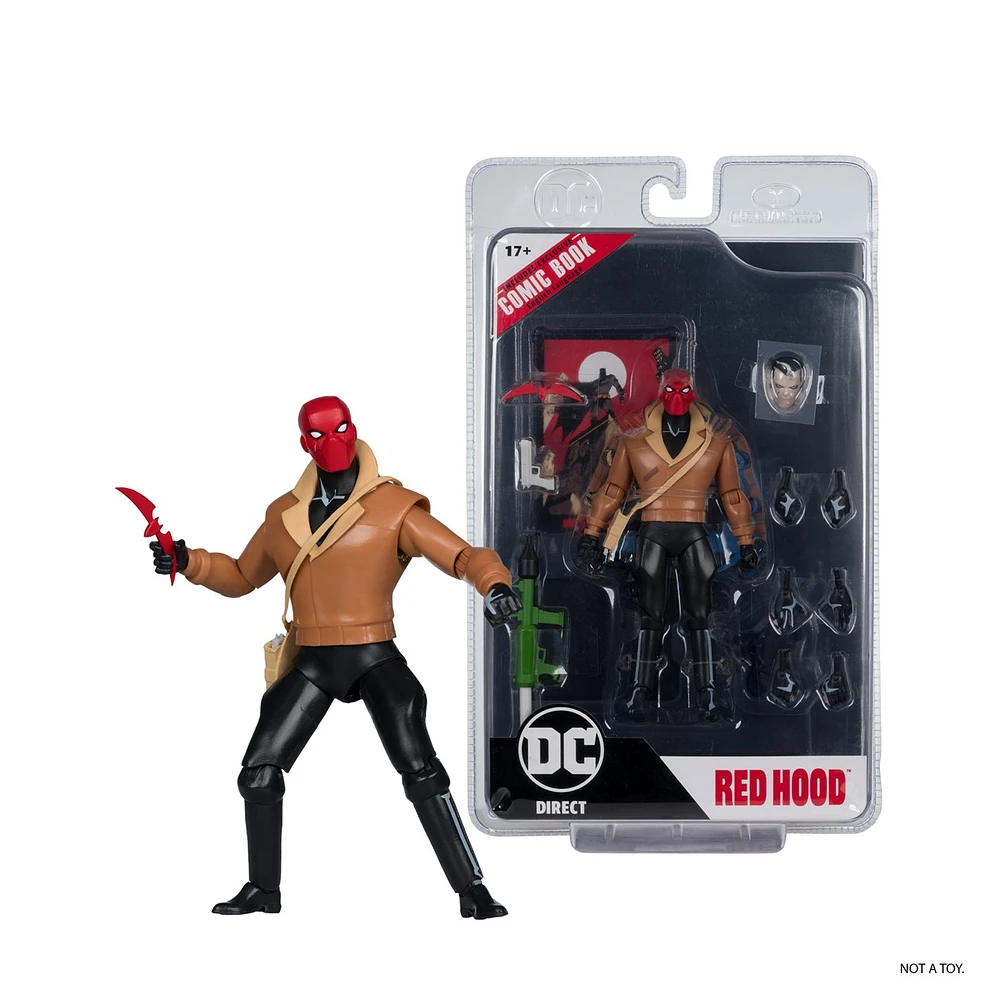 DC Direct Page Punchers Red Hood (Batman: The Adventures Continue) 6-Inch Figure with Comic 