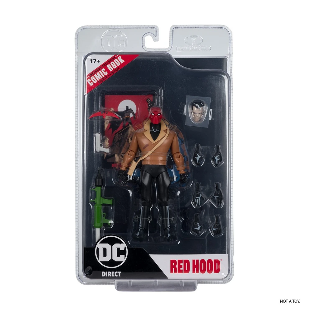 DC Direct Page Punchers Red Hood (Batman: The Adventures Continue) 6-Inch Figure with Comic 