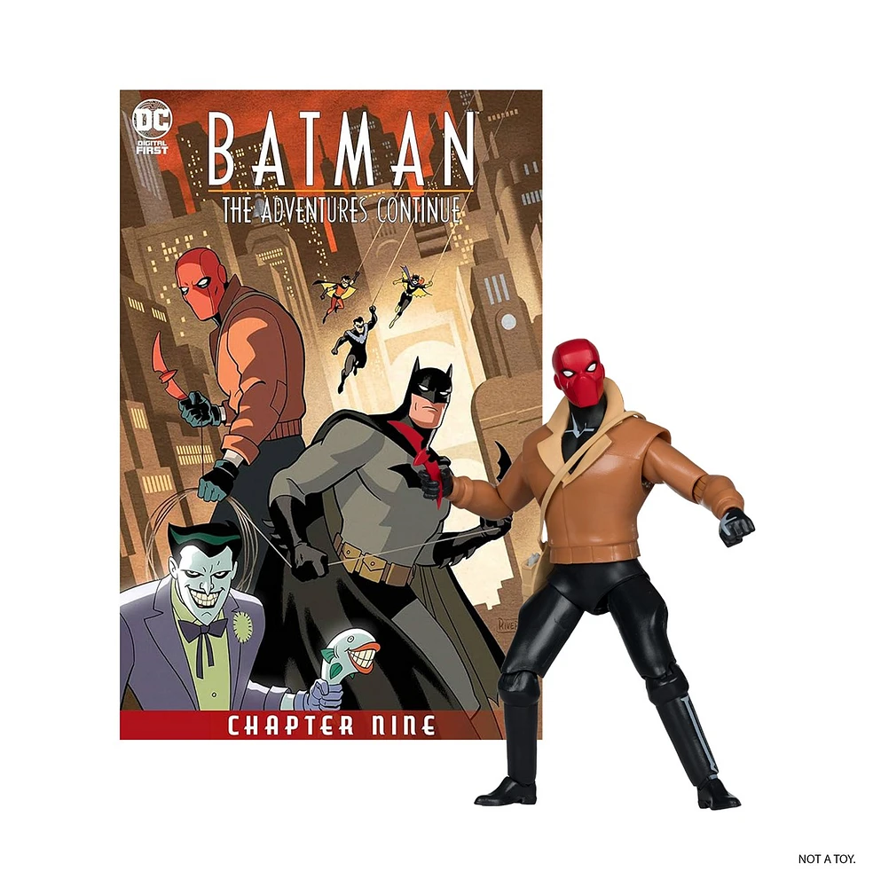 DC Direct Page Punchers Red Hood (Batman: The Adventures Continue) 6-Inch Figure with Comic 