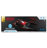 DC Multiverse Batman & Batmobile (Batman Beyond) Gold Label Vehicle with Lights and Sound 