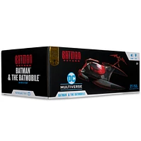 DC Multiverse Batman & Batmobile (Batman Beyond) Gold Label Vehicle with Lights and Sound 