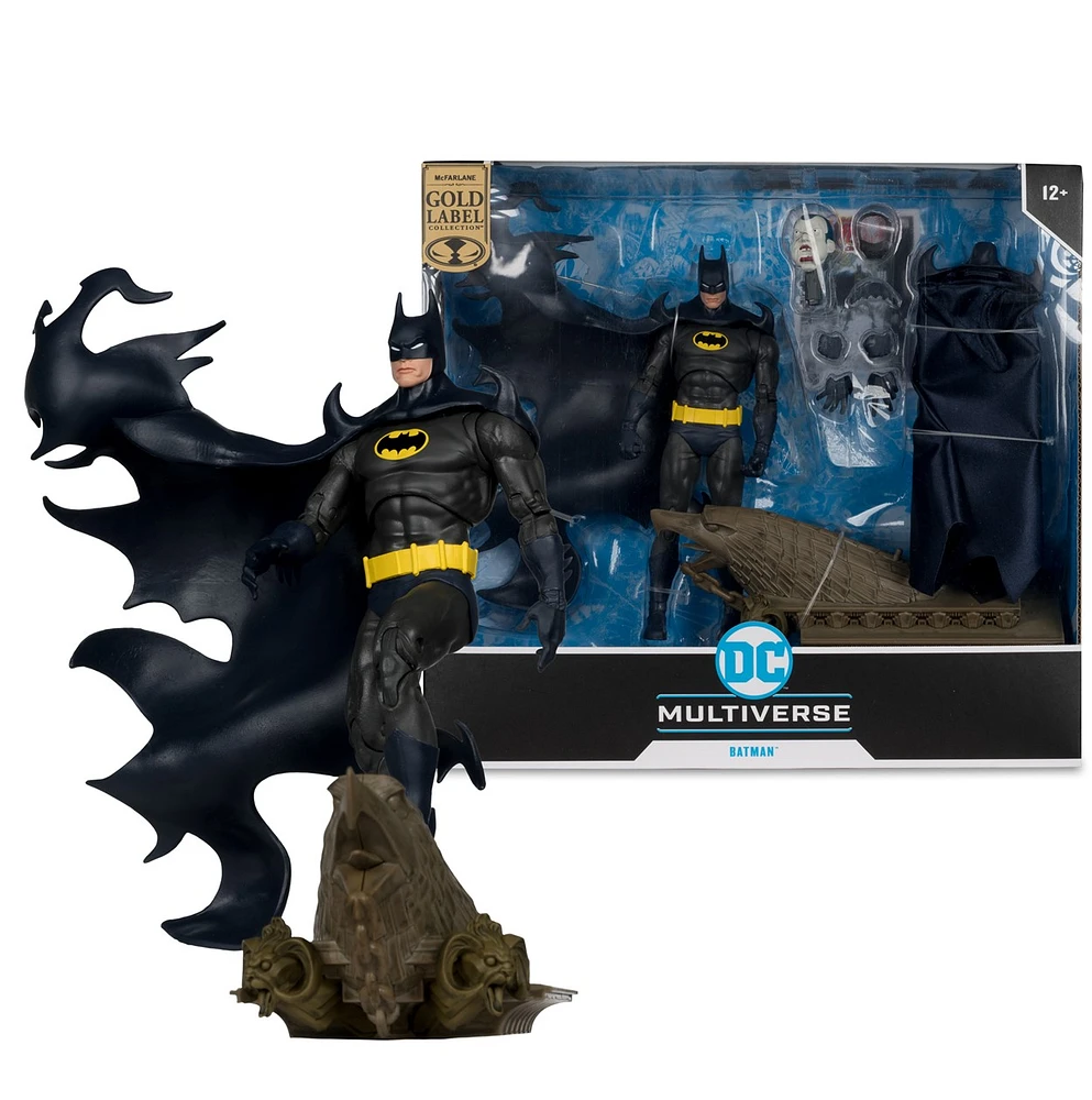 DC Multiverse Batman (Detective Comics #587: Night People) 7in Action Figure Gold Label 