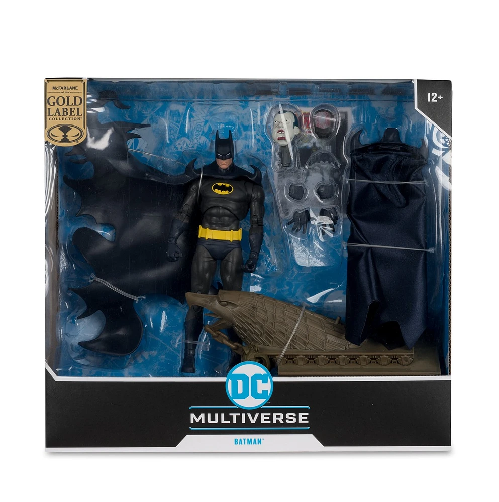 DC Multiverse Batman (Detective Comics #587: Night People) 7in Action Figure Gold Label 