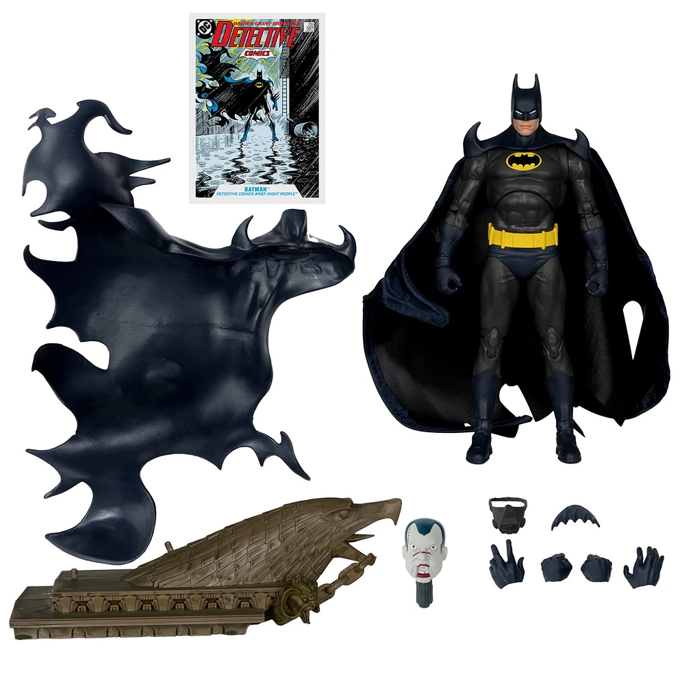 DC Multiverse Batman (Detective Comics #587: Night People) 7in Action Figure Gold Label 