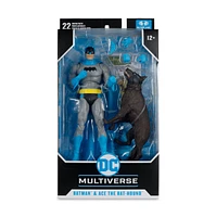 DC Multiverse Batman & Ace the Bat-Hound (Silver Age) 7-Inch Action Figure 