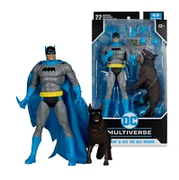 DC Multiverse Batman & Ace the Bat-Hound (Silver Age) 7-Inch Action Figure 