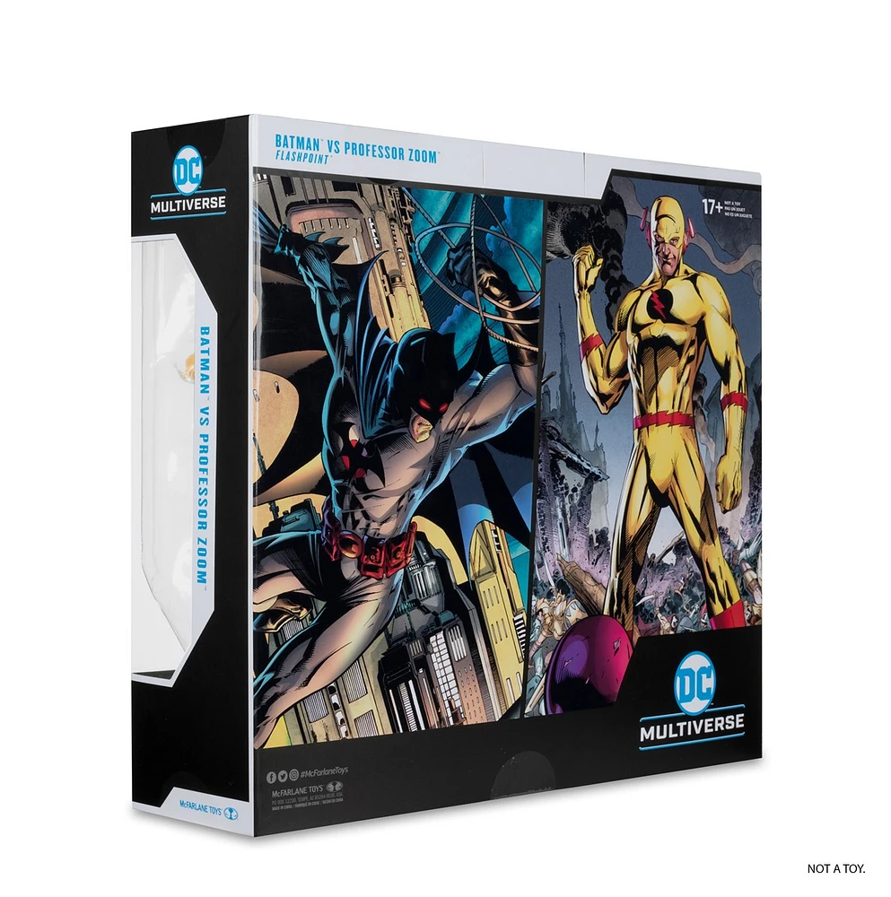 DC Multiverse Batman vs Professor Zoom (Flashpoint) 7-Inch Action Figure 2 Pack 