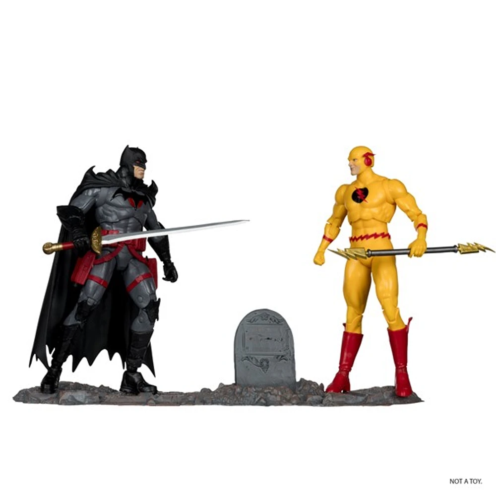 DC Multiverse Batman vs Professor Zoom (Flashpoint) 7-Inch Action Figure 2 Pack 