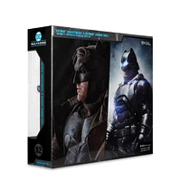 DC Multiverse Batman (Knightmare) & Batman (Armor Suit) (Batman v Superman) 7-Inch Figure McFarlane Collector Edition 2pk #2 Gold Label